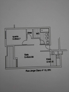 Apartamento T1 em Setúbal