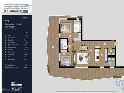 Apartamento T2 em Porto de 114,00 m2