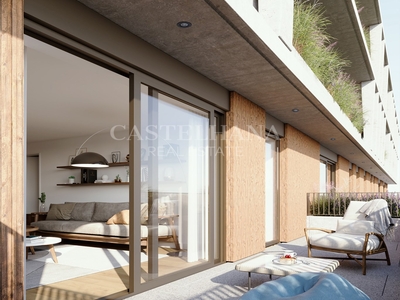 Apartamento T1 com varanda inserido em novo empreendimento premium nas Antas