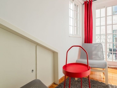 Acolhedor apartamento de 1 quarto para alugar em Barrio Alto, Lisboa