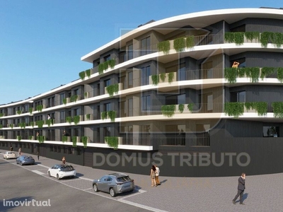 Apartamento T1+1 com terraço em Construção, junto a Areosa, Rio Tinto