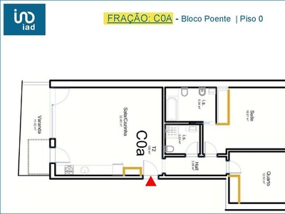 Apartamento T2 em Aveiro de 83,00 m2