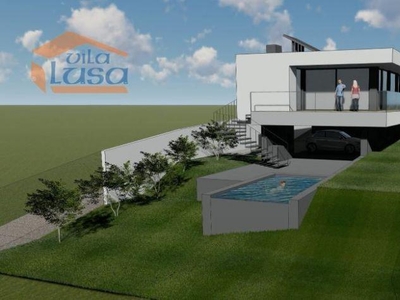 Tereno 872 m2 Projeto Aprovado Vilar de Paraíso Vila Nova de Gaia para onstrução de moradia 4 Frentes
